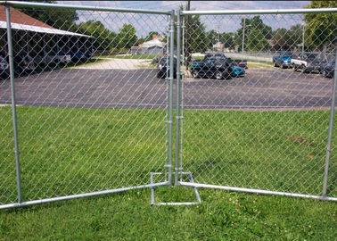 Removable Chain Link Fence Panels Safe And Flexible Protects Valuable Assets