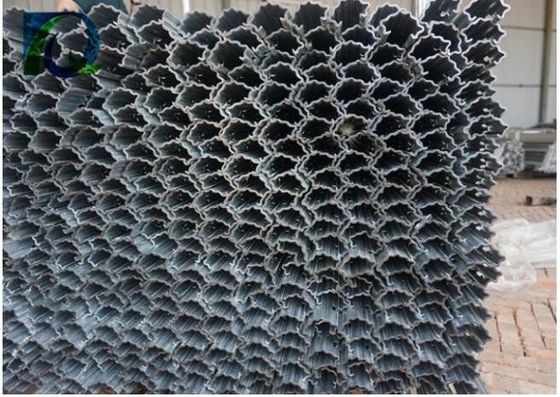 120 জি জিংক লেপযুক্ত বাগানের ট্রেলিস সিস্টেমগুলি 2 সাইডে 10 এইচ হোলস সহ